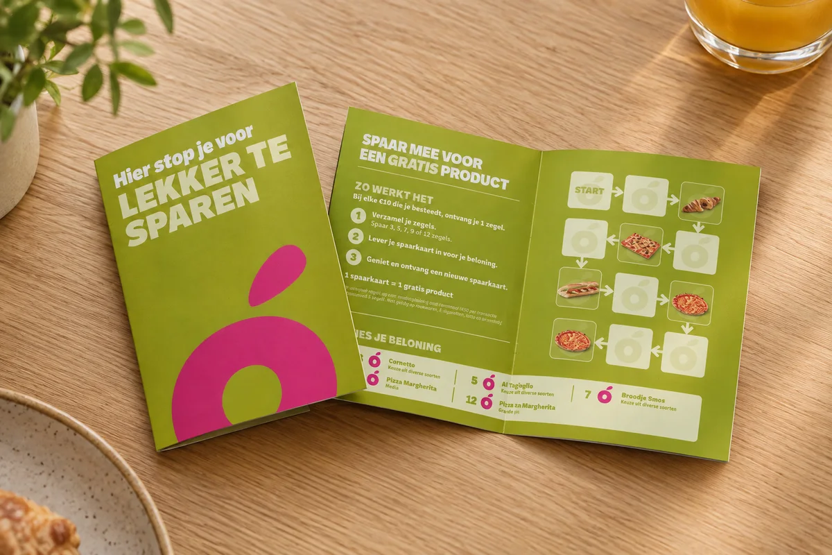 Spaarkaart Bruno Foodcorner: Hier stop je voor lekker te sparen